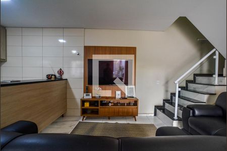 Sala de casa à venda com 2 quartos, 99m² em Parque Novo Oratório, Santo André