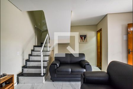 Sala de casa à venda com 2 quartos, 99m² em Parque Novo Oratório, Santo André