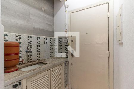 Cozinha de kitnet/studio para alugar com 1 quarto, 37m² em Higienópolis, São Paulo