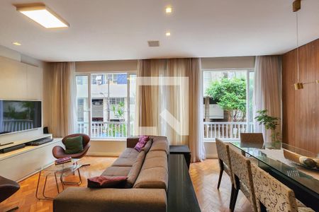 Sala de apartamento à venda com 3 quartos, 115m² em Flamengo, Rio de Janeiro