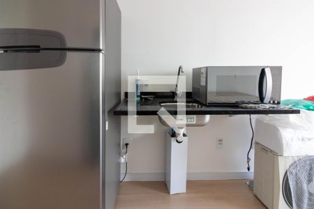 Cozinha de kitnet/studio à venda com 1 quarto, 24m² em Vila Olímpia, São Paulo