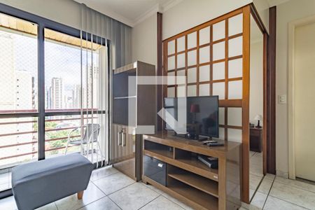 Sala de apartamento à venda com 1 quarto, 30m² em Moema, São Paulo