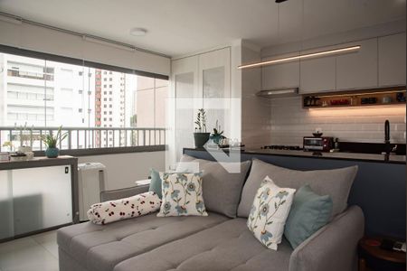 Sala de apartamento à venda com 2 quartos, 57m² em Chácara Inglesa, São Paulo