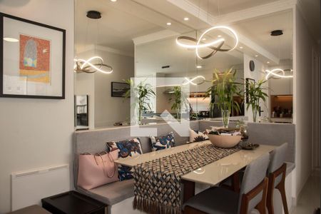 Sala de apartamento à venda com 2 quartos, 57m² em Chácara Inglesa, São Paulo