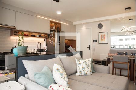 Sala de apartamento à venda com 2 quartos, 57m² em Chácara Inglesa, São Paulo