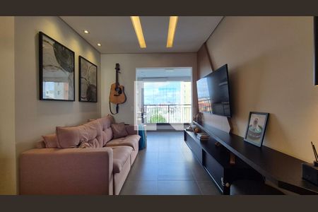 Sala de apartamento para alugar com 2 quartos, 64m² em Campestre, Santo André