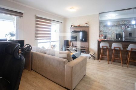 Sala  de apartamento para alugar com 3 quartos, 78m² em Centro, Diadema