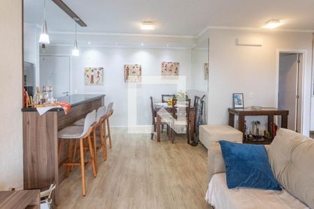 Sala  de apartamento para alugar com 3 quartos, 78m² em Centro, Diadema