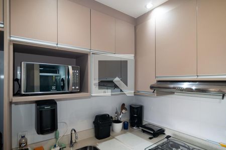 Sala / Cozinha de apartamento à venda com 1 quarto, 25m² em Bela Vista, São Paulo