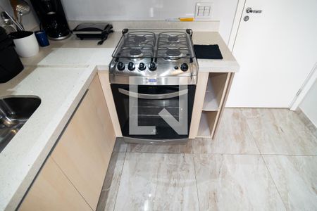 Sala / Cozinha de apartamento à venda com 1 quarto, 25m² em Bela Vista, São Paulo