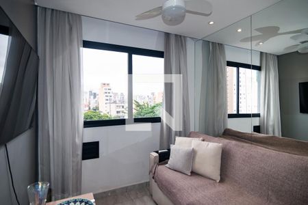 Sala / Cozinha de apartamento à venda com 1 quarto, 25m² em Bela Vista, São Paulo