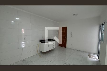 Sala - Sala de Jantar de apartamento à venda com 2 quartos, 48m² em Vila Linda, Santo André