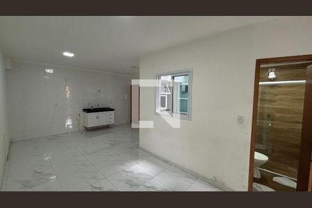 Sala - Sala de Jantar de apartamento à venda com 2 quartos, 48m² em Vila Linda, Santo André