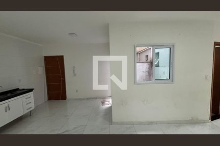 Sala - Sala de Jantar de apartamento à venda com 2 quartos, 48m² em Vila Linda, Santo André
