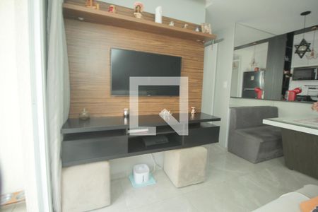 Sala de apartamento à venda com 2 quartos, 48m² em Parque Jaçatuba, Santo André