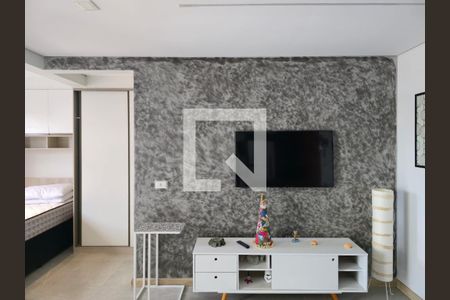 Sala e Cozinha integrada  de apartamento para alugar com 1 quarto, 34m² em Vila Galvão, Guarulhos