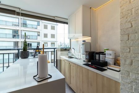 Varanda da Sala de apartamento para alugar com 2 quartos, 67m² em Jardim Paraíso, São Paulo