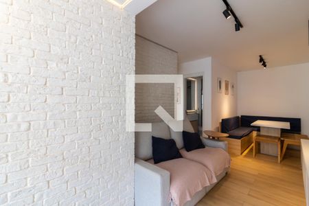 Sala de Estar de apartamento para alugar com 2 quartos, 67m² em Jardim Paraíso, São Paulo