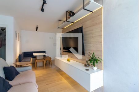 Sala de Estar de apartamento para alugar com 2 quartos, 67m² em Jardim Paraíso, São Paulo