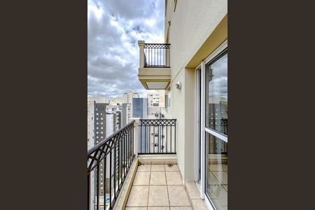 Varanda da Sala de apartamento para alugar com 2 quartos, 70m² em Vila Gomes Cardim, São Paulo