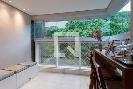 Varanda da Sala de apartamento à venda com 3 quartos, 134m² em Sion, Belo Horizonte