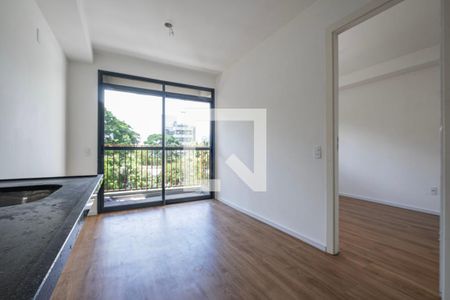 Sala/Cozinha de apartamento para alugar com 1 quarto, 28m² em Pinheiros, São Paulo