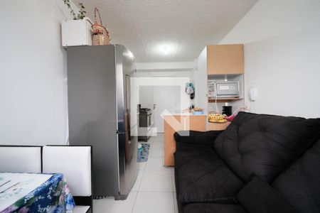 Sala/Cozinha de apartamento à venda com 2 quartos, 34m² em Vila Ré, São Paulo