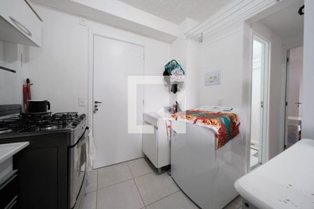 Sala/Cozinha de apartamento à venda com 2 quartos, 34m² em Vila Ré, São Paulo