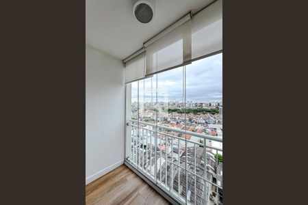 Varanda da Sala de apartamento à venda com 2 quartos, 45m² em Jardim Sabara, São Paulo