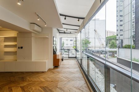 Sala de apartamento à venda com 2 quartos, 126m² em Itaim Bibi, São Paulo