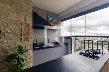 Churrasqueira de apartamento à venda com 2 quartos, 91m² em Vila Prudente, São Paulo