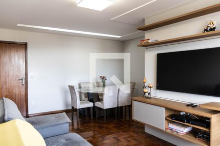 Sala de apartamento à venda com 3 quartos, 95m² em Barreiro, Belo Horizonte