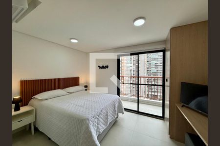 Quarto  de kitnet/studio para alugar com 0 quarto, 27m² em Jardim das Acacias, São Paulo