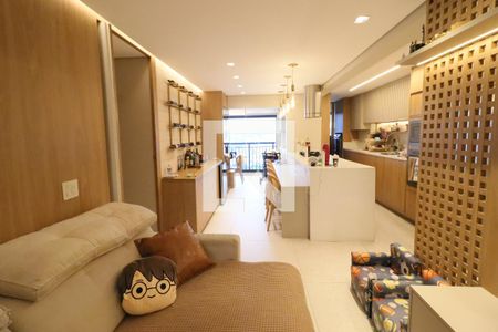 Sala de apartamento para alugar com 3 quartos, 91m² em Industrial Autonomistas, Osasco