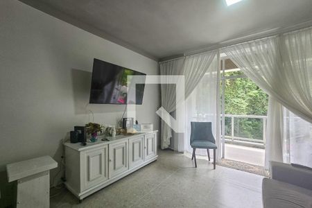 Sala de apartamento para alugar com 3 quartos, 139m² em Barra Funda, Guarujá