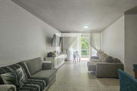 Sala de apartamento para alugar com 3 quartos, 139m² em Barra Funda, Guarujá