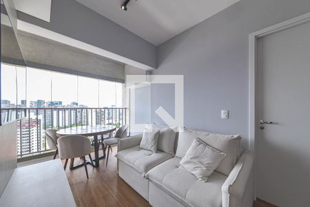 Sala de apartamento para alugar com 2 quartos, 41m² em Santo Amaro, São Paulo