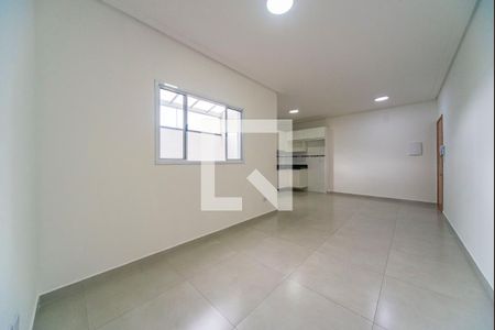 Sala de apartamento à venda com 2 quartos, 56m² em Jardim Santo Alberto, Santo André