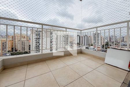 Varanda da Sala de apartamento para alugar com 2 quartos, 49m² em Cambuci, São Paulo
