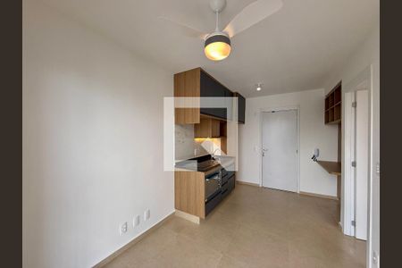 Sala de apartamento para alugar com 1 quarto, 27m² em Campo Belo, São Paulo