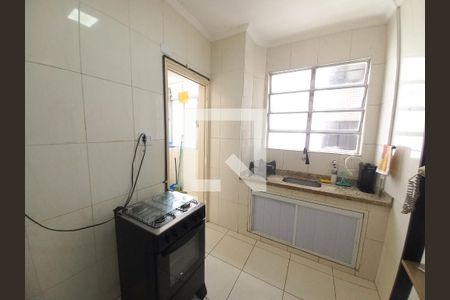 Cozinha de apartamento para alugar com 2 quartos, 100m² em Itararé, São Vicente
