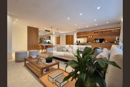 Sala  de apartamento à venda com 4 quartos, 260m² em Barra da Tijuca, Rio de Janeiro