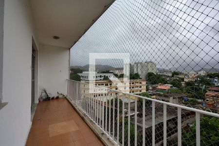 Varanda da Sala de apartamento para alugar com 2 quartos, 83m² em Taquara, Rio de Janeiro