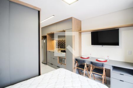 Sala/Cozinha/Quarto de kitnet/studio para alugar com 1 quarto, 25m² em Vila Regente Feijó, São Paulo