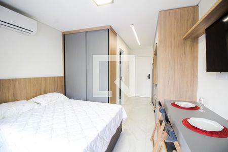 Sala/Cozinha/Quarto de kitnet/studio para alugar com 1 quarto, 25m² em Vila Regente Feijó, São Paulo
