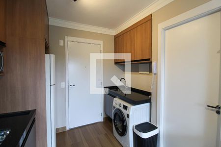 Cozinha de apartamento para alugar com 1 quarto, 25m² em Vila Butantã, São Paulo