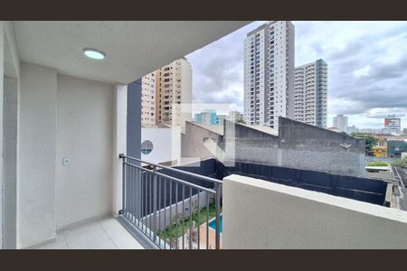 Varanda e área de serviço de apartamento para alugar com 2 quartos, 41m² em Barra Funda, São Paulo