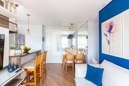 Sala  de apartamento à venda com 2 quartos, 48m² em Bussocaba, Osasco