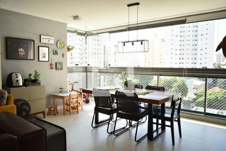 Sala de apartamento à venda com 2 quartos, 120m² em Chácara Inglesa, São Paulo