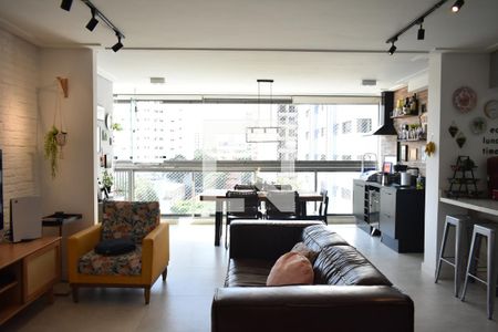 Sala de apartamento à venda com 2 quartos, 120m² em Chácara Inglesa, São Paulo